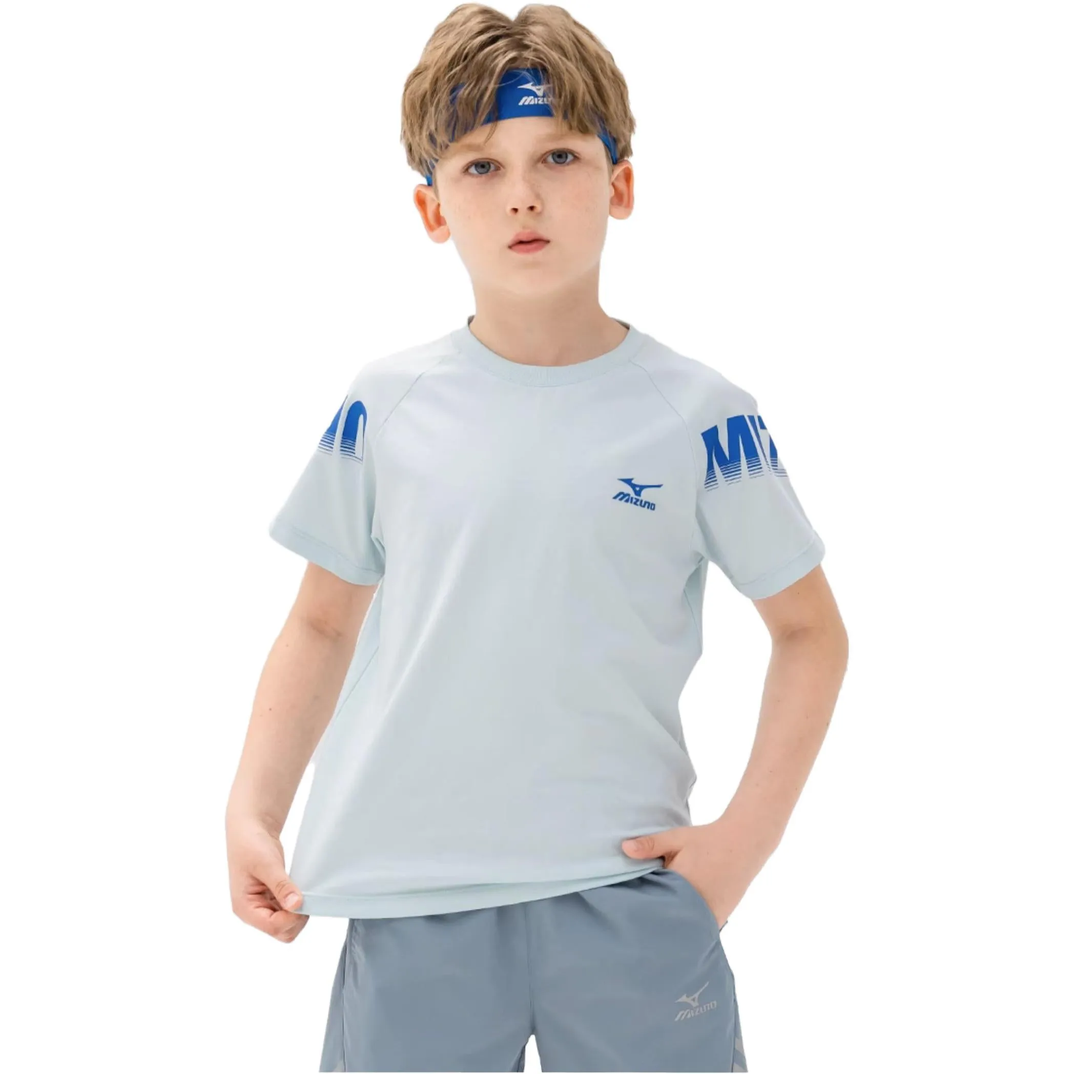 (GS) Mizuno Sportswear T-shirt 'Blue' T2267 sold by KicksCrew product image thumbnail 4