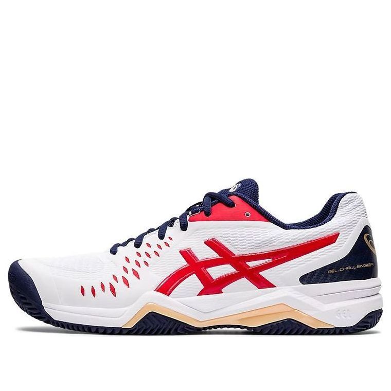 ASICS Gel-Challenger 12 Clay 'White Classic Red' 1041A048-115 sold by KicksCrew