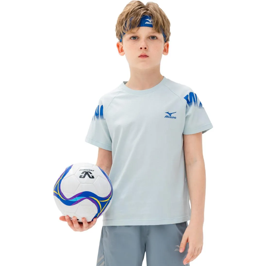 (GS) Mizuno Sportswear T-shirt 'Blue' T2267 sold by KicksCrew product image thumbnail 3