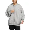 (WMNS) adidas Word Fleece Hoodie 'Grey' HM2813 sold by KicksCrew