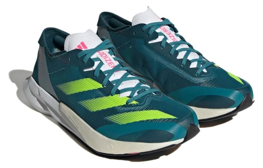 (WMNS) Adidas Adizero Adios 8 Shoes 'Wonder Blue Solar Green' HP9722 sold by KicksCrew product image thumbnail 3