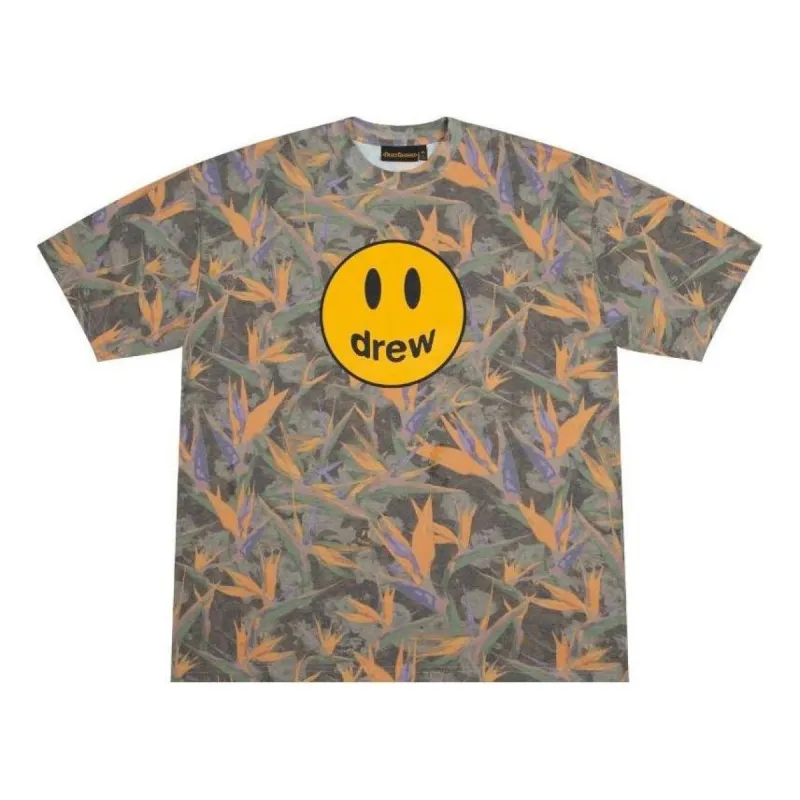 Drew House Mascot T-shirt 'Drew Camo' DR-FW22-081 sold by KicksCrew