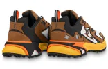 LOUIS VUITTON Runner Tatic Sneakers 'Orange White Brown' 1A9BNT sold by KicksCrew
