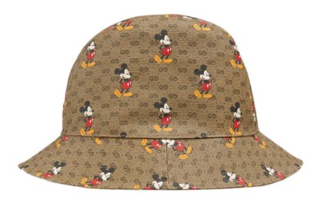 Gucci x Disney Mickey Monogram Bucket Hat 'Brown' 602978-4HI86-8475 sold by KicksCrew