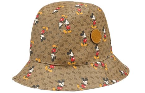 Gucci x Disney Mickey Monogram Bucket Hat 'Brown' 602978-4HI86-8475 sold by KicksCrew