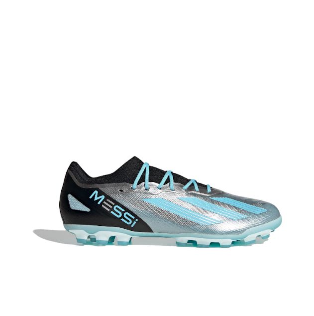 adidas X Crazyfast Messi.1 2G/3G AG 'Silver Blue Core Black' IF0154 sold by KicksCrew product image thumbnail 3