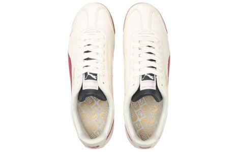 Puma Roma Basic + 'Ivory Glow Intense Red' 369571-32 sold by KicksCrew