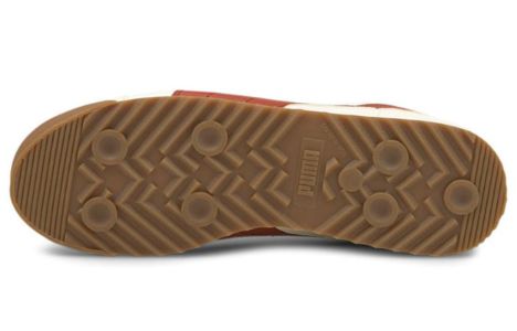 Puma Roma Basic + 'Ivory Glow Intense Red' 369571-32 sold by KicksCrew