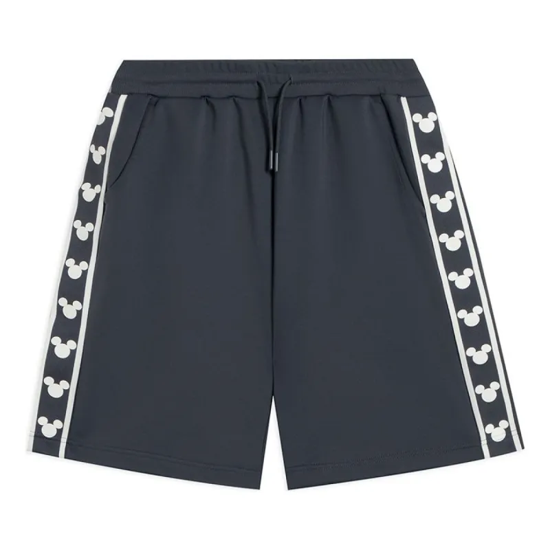 Li-Ning x Disney Graphic Striped Shorts 'Dark Grey' AKSR531-8 sold by KicksCrew