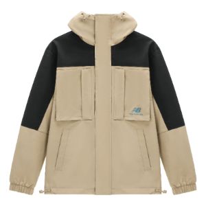 New Balance Windproof Sport Jacket 'Beige Black' AMJ31304-BNN sold by KicksCrew