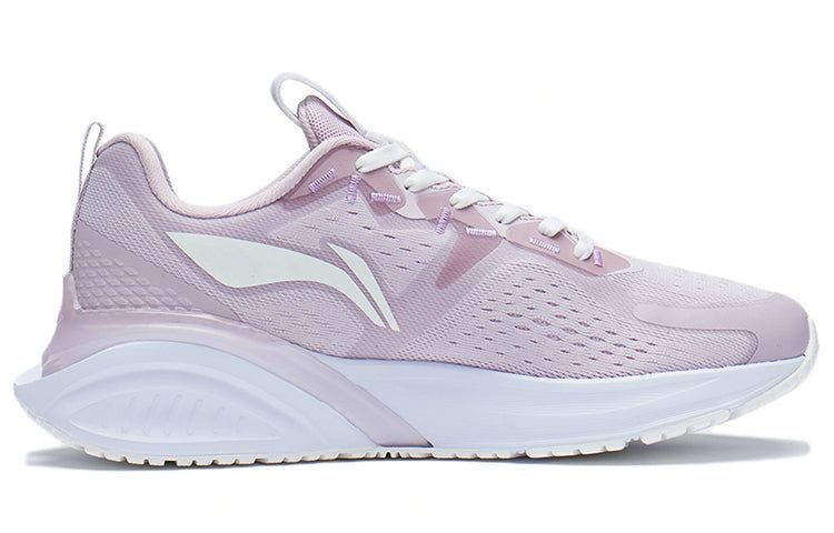 (WMNS) Li-Ning Retro Running Shoes 'Pink Purple White' ARHR062-5 sold by KicksCrew product image thumbnail 2