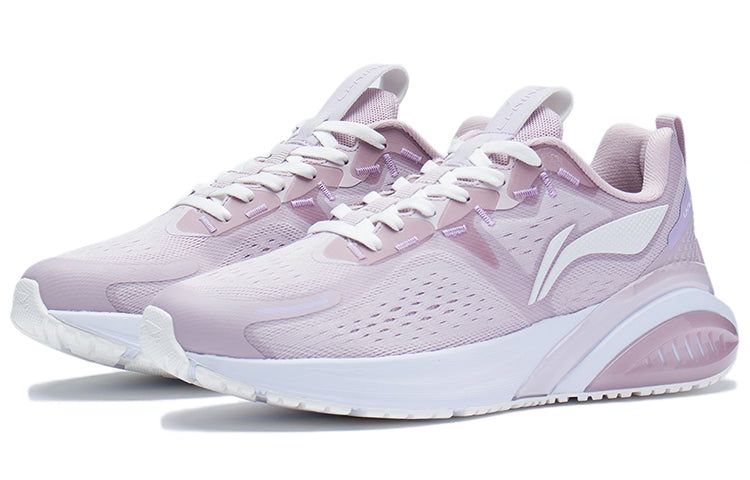 (WMNS) Li-Ning Retro Running Shoes 'Pink Purple White' ARHR062-5 sold by KicksCrew product image thumbnail 3