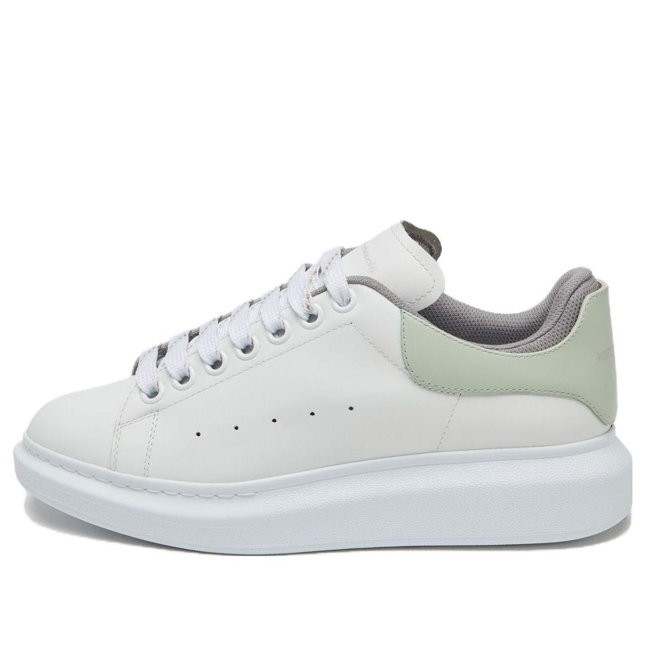 (WMNS) Alexander McQueen Oversized Sneaker 'White Mint Cement' 697103WIE968720 sold by KicksCrew