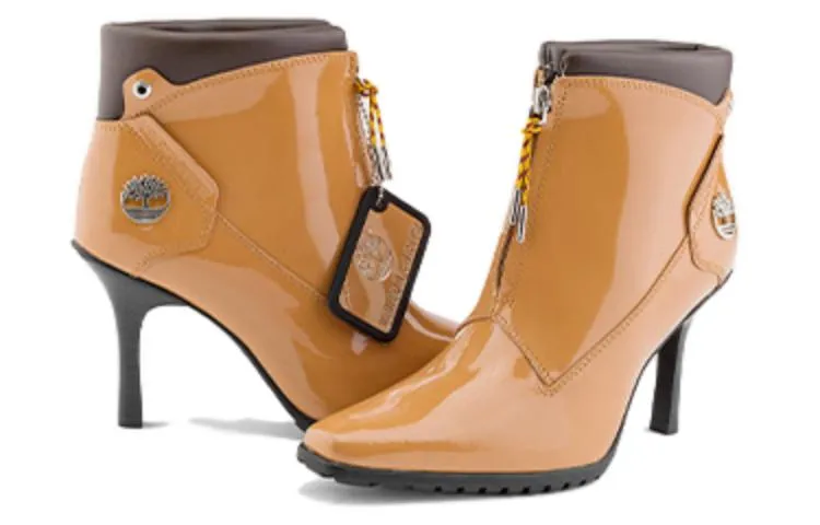 (WMNS) Timberland x Veneda Carter Zip Boots 'Wheat Patent Leather' A69SQW sold by KicksCrew product image thumbnail 3
