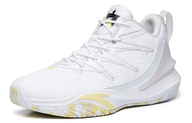 ANTA Speed 5 Casual Basketball Shoes 'White Yellow' 112221625S-2 sold by KicksCrew product image thumbnail 2