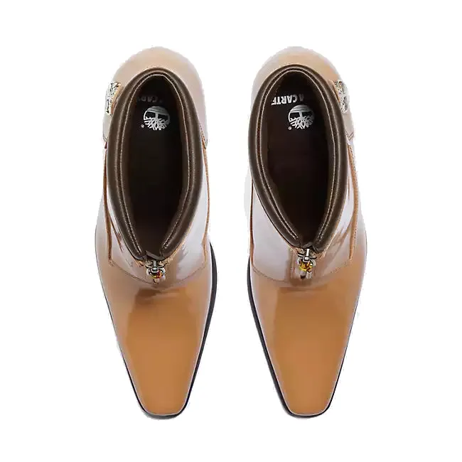 (WMNS) Timberland x Veneda Carter Zip Boots 'Wheat Patent Leather' A69SQW sold by KicksCrew product image thumbnail 4