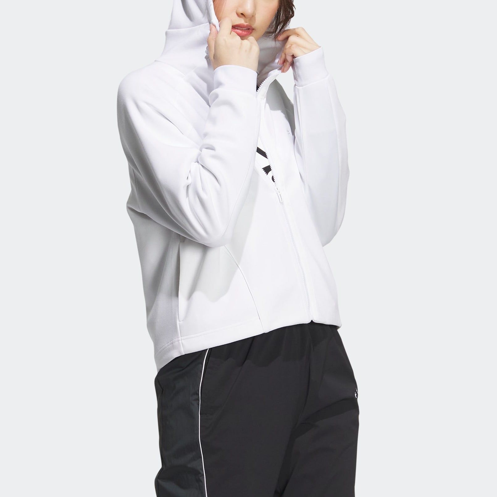 (WMNS) Adidas FOC Knit Jackets 'White' HY2820 sold by KicksCrew product image thumbnail 4