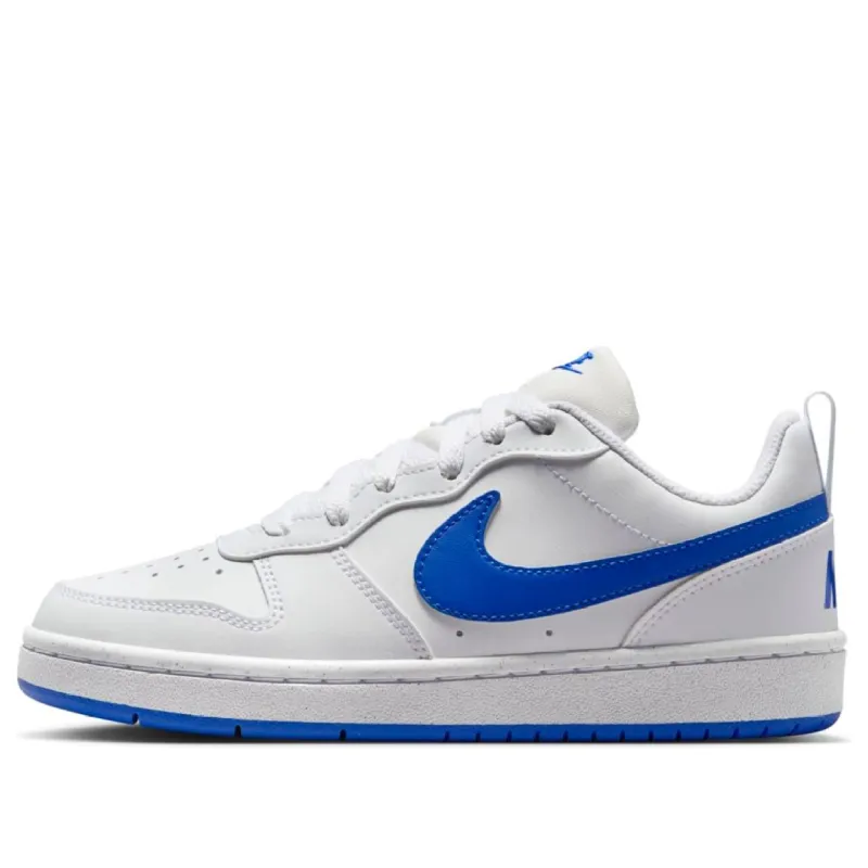 (GS) Nike Court Borough Low Recraft 'White Hyper Royal' DV5456-110 sold by KicksCrew
