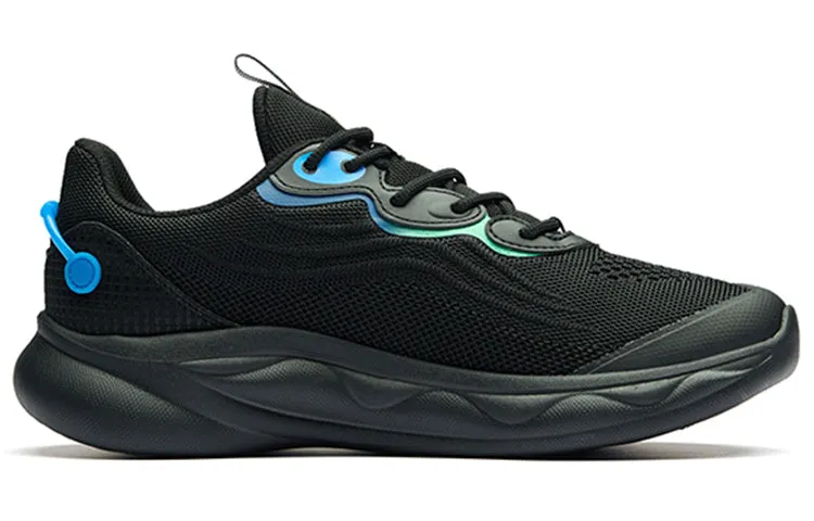 ANTA Running Series Sneakers 'Black with Blue Green Deco' 912225535-4 sold by KicksCrew product image thumbnail 2