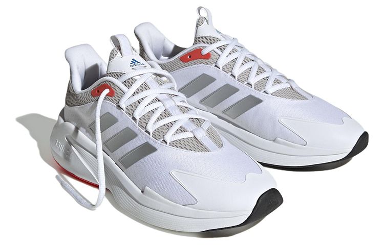 Adidas Alphaedge + Running Shoes 'White Silver Red' IF7289 sold by KicksCrew product image thumbnail 3