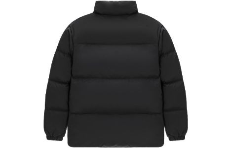 New Balance Logo Print Down Jacket 'Black' AMJ24359-BK sold by KicksCrew
