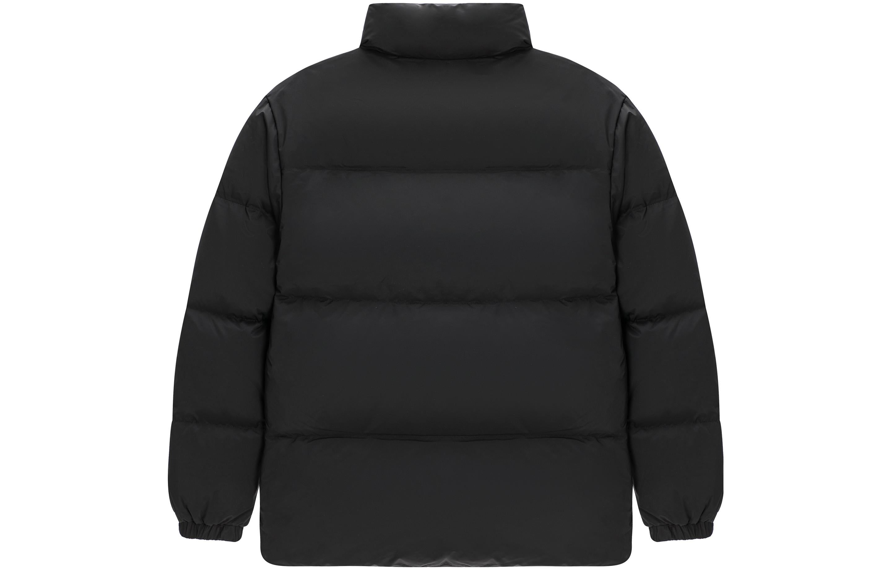 New Balance Logo Print Down Jacket 'Black' AMJ24359-BK sold by KicksCrew product image thumbnail 2