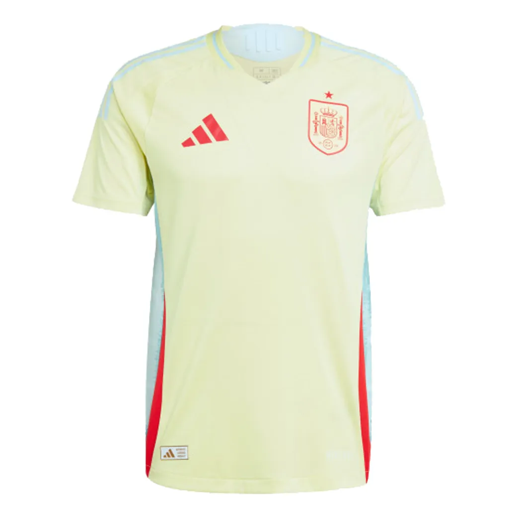 adidas Spain 24 Away Authentic Soccer Jersey 'Yellow' IS9034 sold by KicksCrew