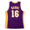Mitchell & Ness NBA Swingman Los Angeles Lakers 09/10 Basketball Jersey 'Pau Gasol' JY8637-LALPURP sold by KicksCrew
