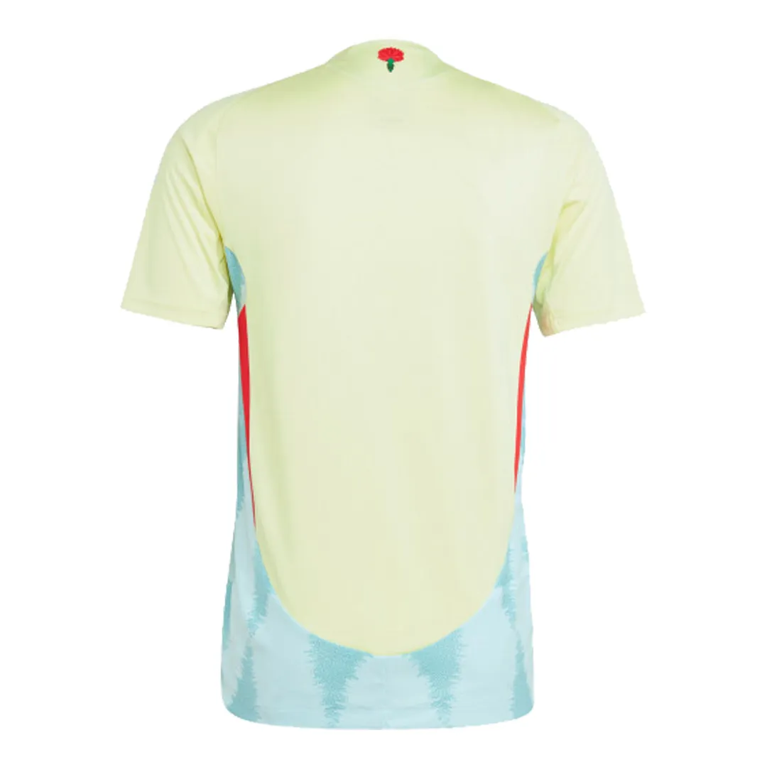 adidas Spain 24 Away Authentic Soccer Jersey 'Yellow' IS9034 sold by KicksCrew product image thumbnail 2