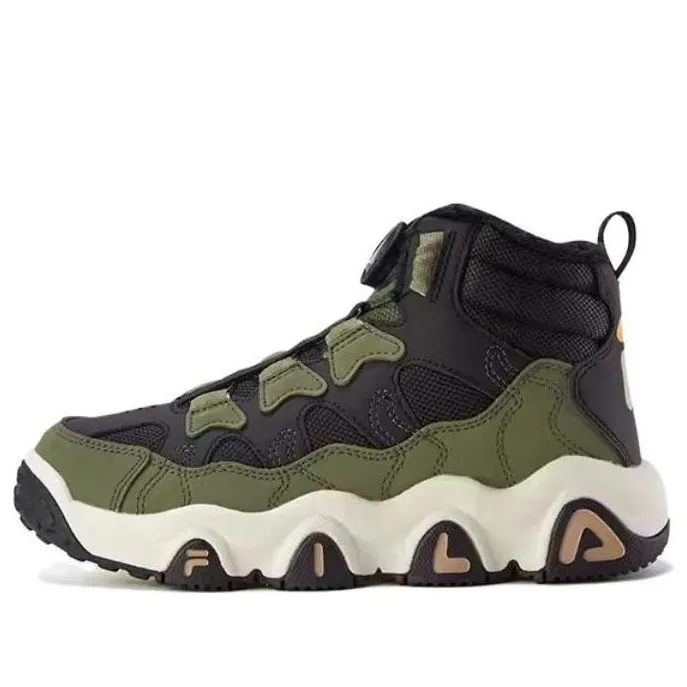 (GS) FILA Mid-Top Boots 'Olive Green Black' K55B142968PGB sold by KicksCrew