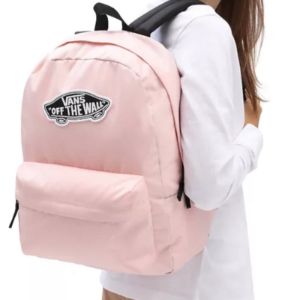 (WMNS) Vans Skateboard Logo Realm Backpack 'Pink' VN0A3UI6ZJY sold by KicksCrew
