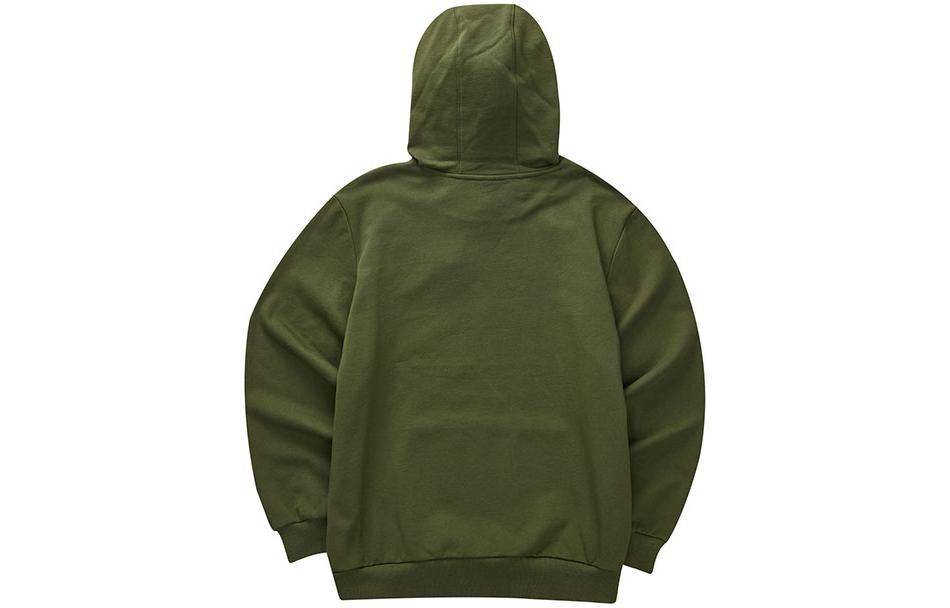 Skechers Casual Letter Printed Hoodie 'Green White' L423M006-0067 sold by KicksCrew product image thumbnail 2