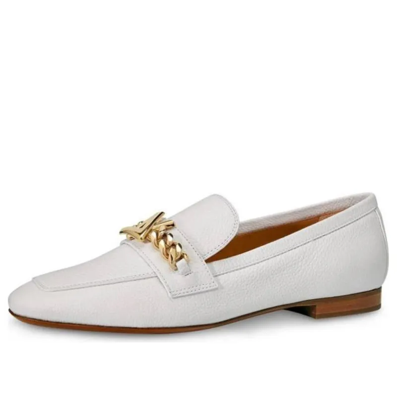 (WMNS) LOUIS VUITTON Upper Case Loafers 'White' 1A676M sold by KicksCrew