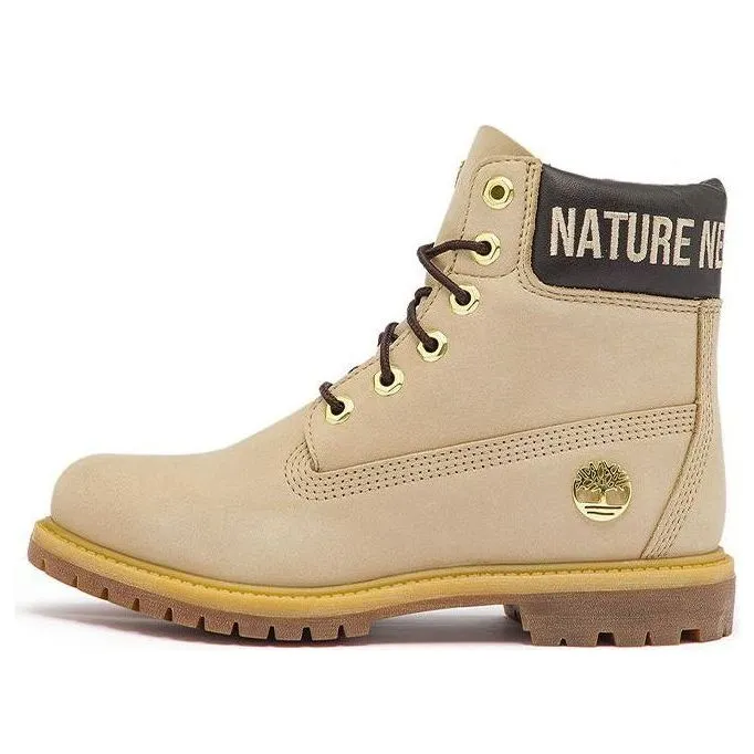 (WMNS) Timberland 6 Inch Premium Boots 'Light Beige Nubuck' A5TZFW sold by KicksCrew