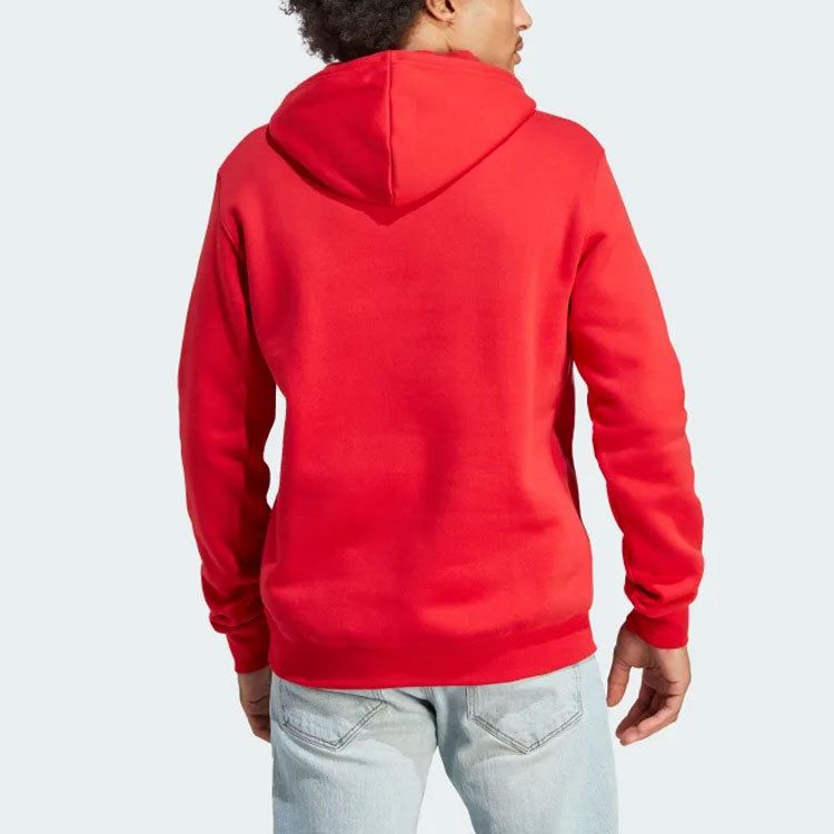 adidas Trefoil Hoodie 'Red' IM4530 sold by KicksCrew product image thumbnail 3