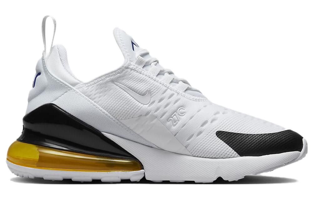 nike airmax 270 white black gold