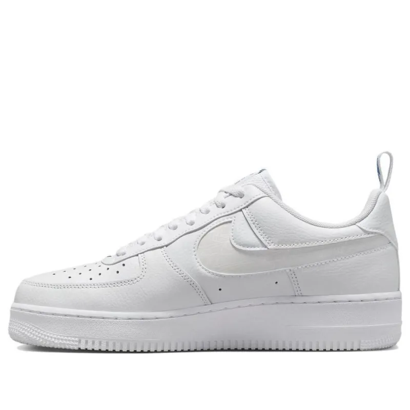 Nike Air Force 1 Low Cut Out 'Reflective Swoosh White Blue' FB8971-100 sold by KicksCrew