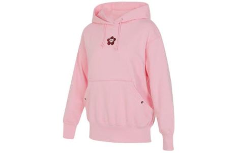 (WMNS) Nike AS NSW VDAY FLC Hoodie GCEL 'Pink' HF1135-631 sold by KicksCrew