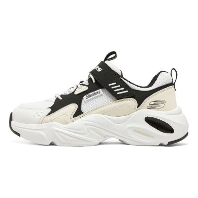 (GS) Skechers Sportswear Trainers 'White Black' 319029L-WBK sold by KicksCrew