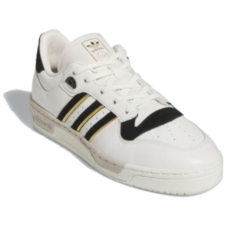 adidas Rivalry 86 Low 'White Black Gold' IF6262 sold by KicksCrew product image thumbnail 4