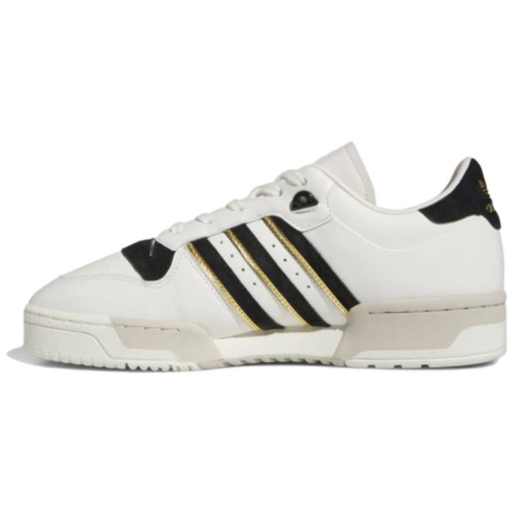 adidas Rivalry 86 Low 'White Black Gold' IF6262 sold by KicksCrew product image thumbnail 2