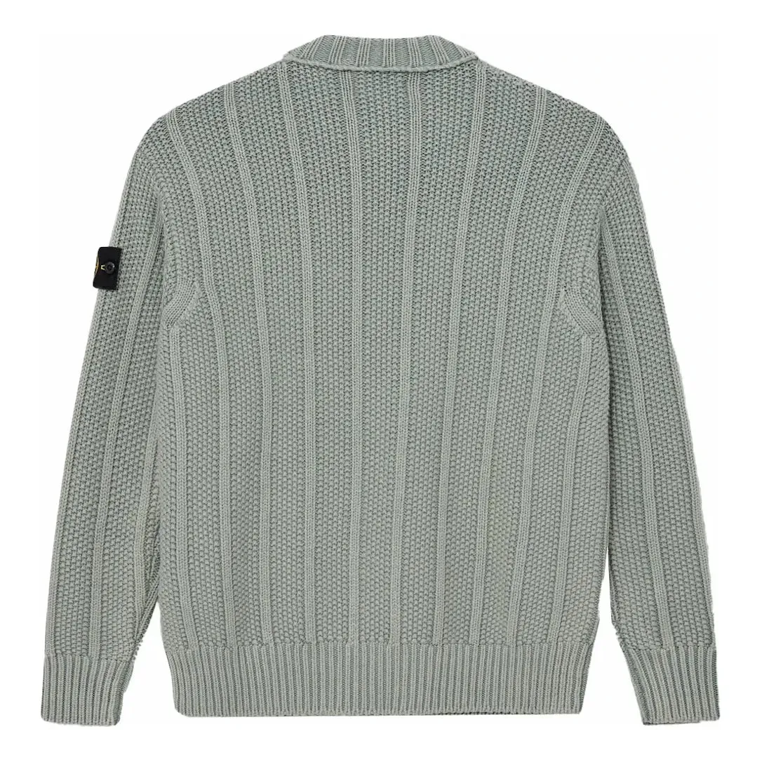 STONE ISLAND Pure Wool Sweater 'Sage' 7915568T1-V0055 sold by KicksCrew product image thumbnail 2