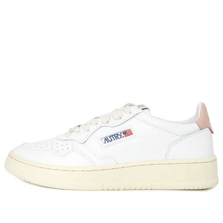 (WMNS) Autry Medalist Leather Low 'White Pink' AULM-LL16 sold by KicksCrew