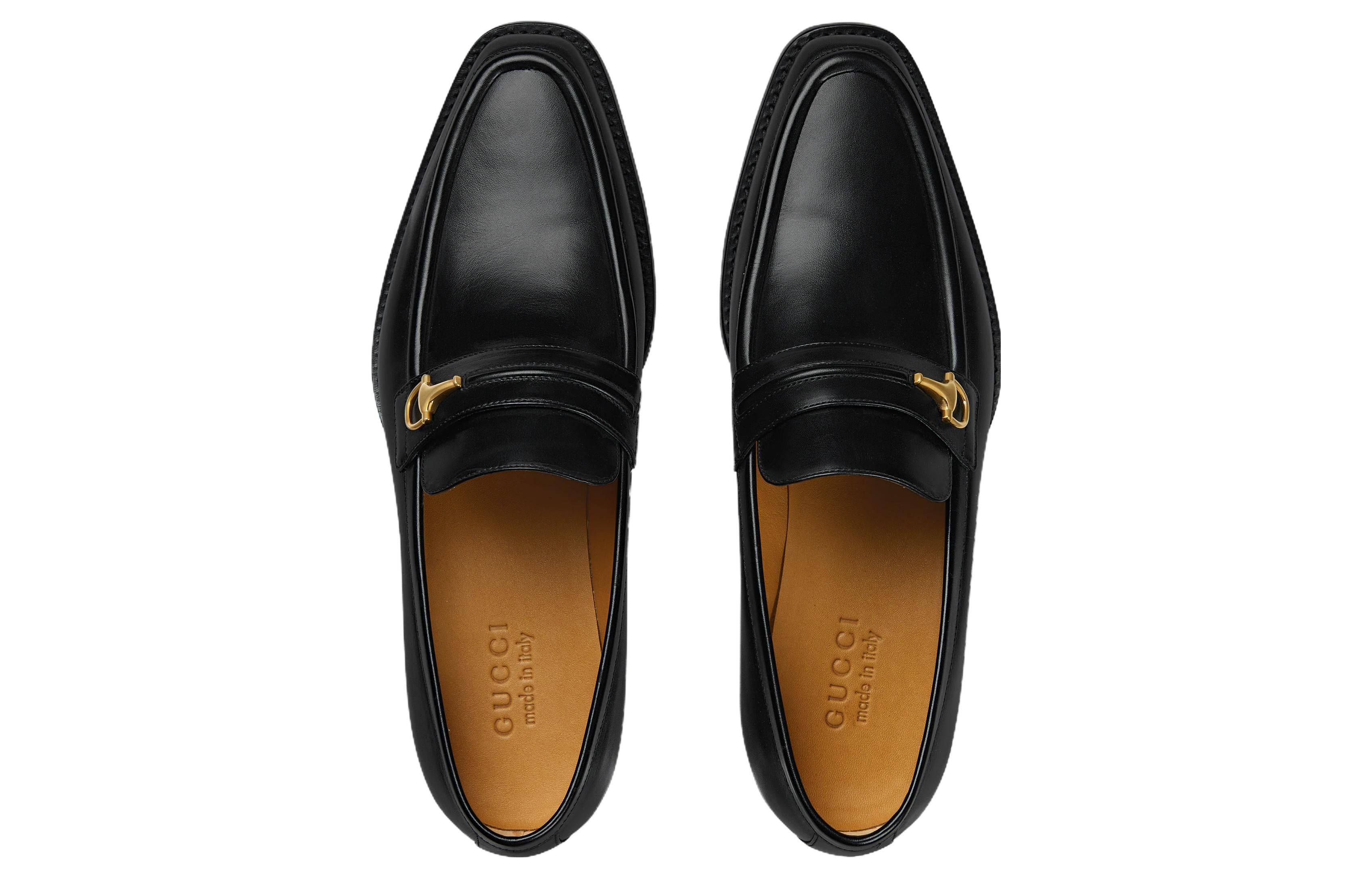 Gucci Horsebit Flat Loafers 'Black' 757774-AFE00-1000 sold by KicksCrew product image thumbnail 3