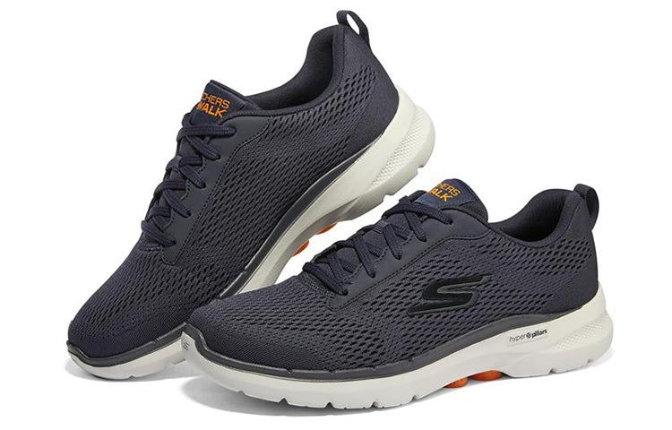 Skechers Go Walk 6 Avalo Lace Up 'Navy' 216209-NVY sold by KicksCrew product image thumbnail 3