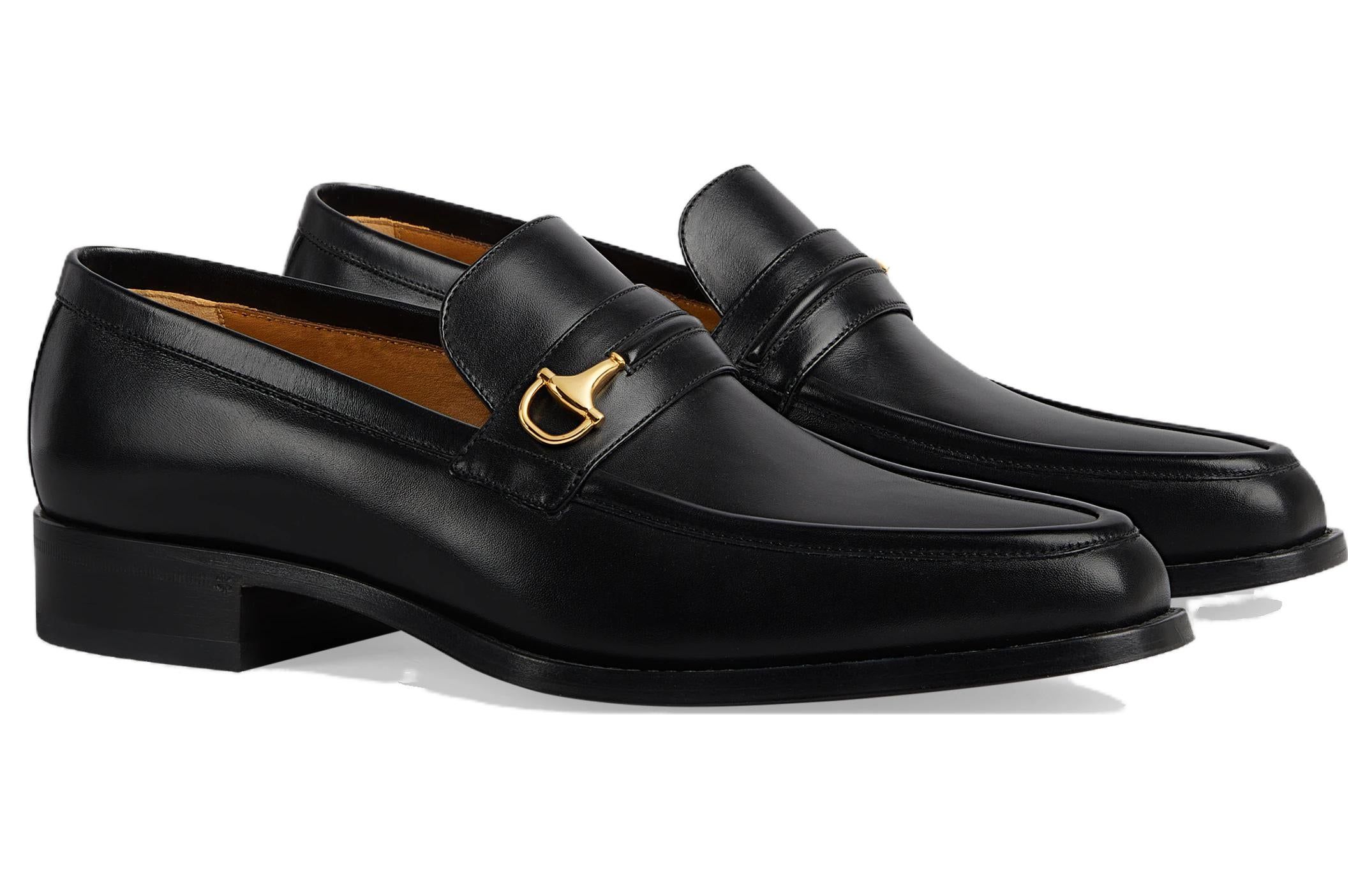 Gucci Horsebit Flat Loafers 'Black' 757774-AFE00-1000 sold by KicksCrew product image thumbnail 2