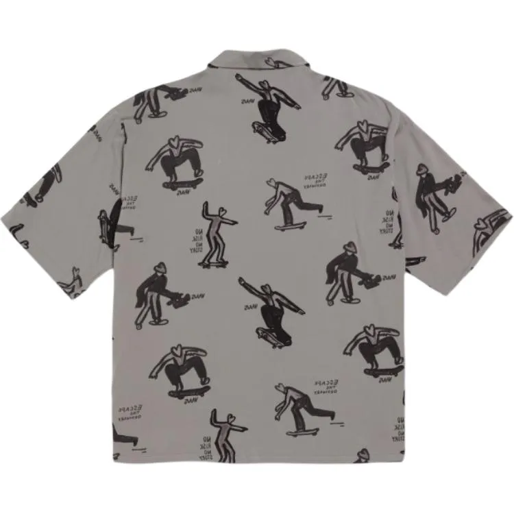 Vans × Asia Artist Collection SS24 Short-sleeved Shirt 'Dark Grey' VN000J2XDGC1 sold by KicksCrew product image thumbnail 2