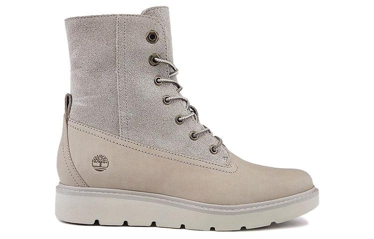 (WMNS) Timberland Auth Teddy Fleece Wide-Fit 'Winter White Nubuck' A1S7G sold by KicksCrew product image thumbnail 2