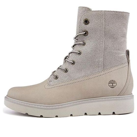 (WMNS) Timberland Auth Teddy Fleece Wide-Fit 'Winter White Nubuck' A1S7G sold by KicksCrew