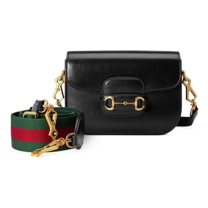 (WMNS) Gucci Horsebit 1955 Mini Bag 'Black' 658574-18YSG-1060 sold by KicksCrew